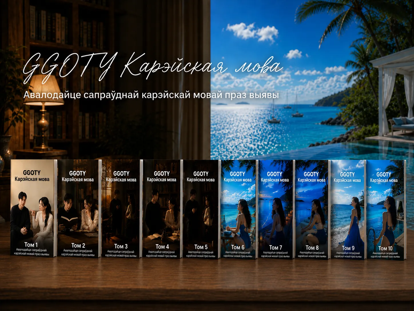 Серыя візуальных карэйскіх слоўнікаў GGOTY
