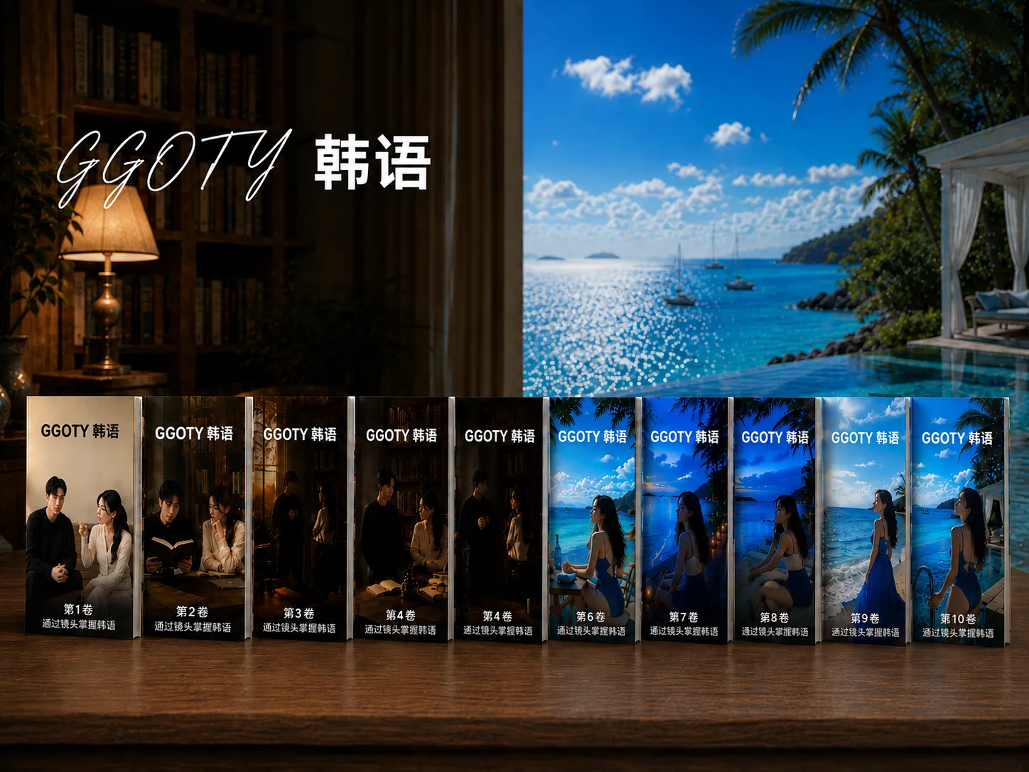 GGOTY 韩语视觉词汇书系列