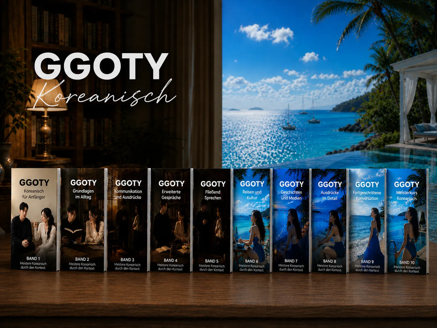 Visuelle koreanische Vokabelbuch-Serie von GGOTY