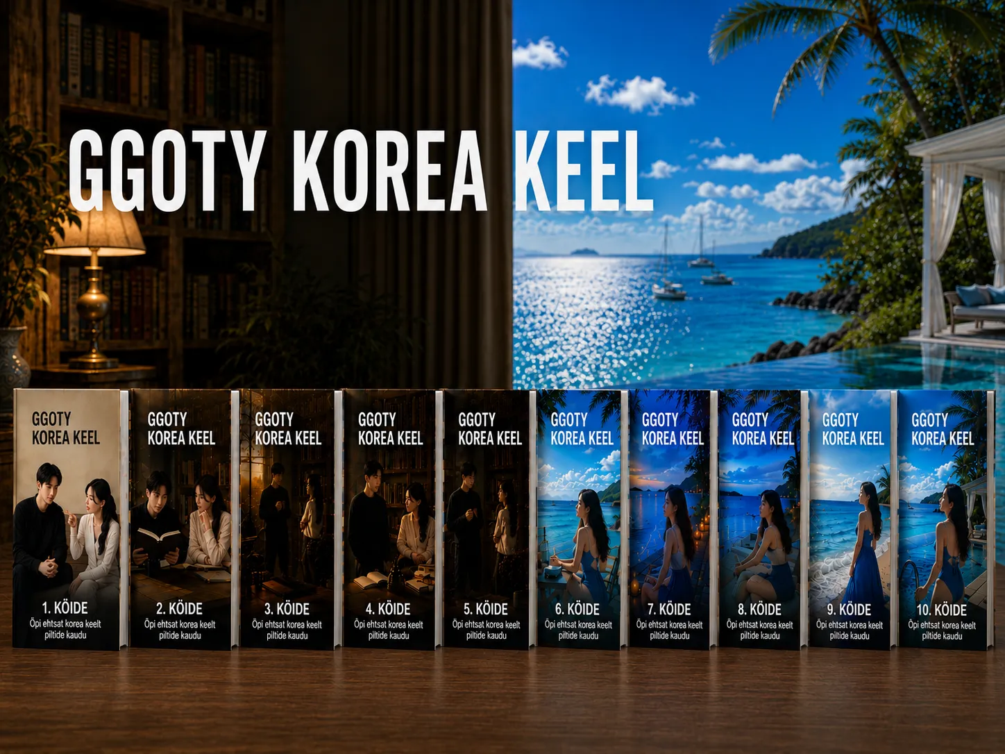 GGOTY visuaalse korea sõnavara raamatu sari