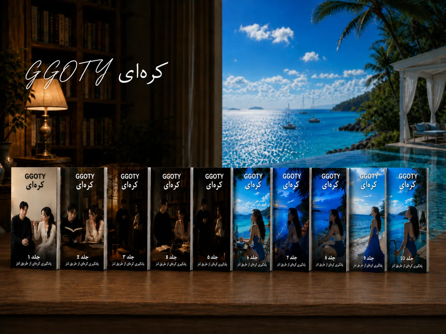 مجموعه کتاب واژگان تصویری کره‌ای GGOTY