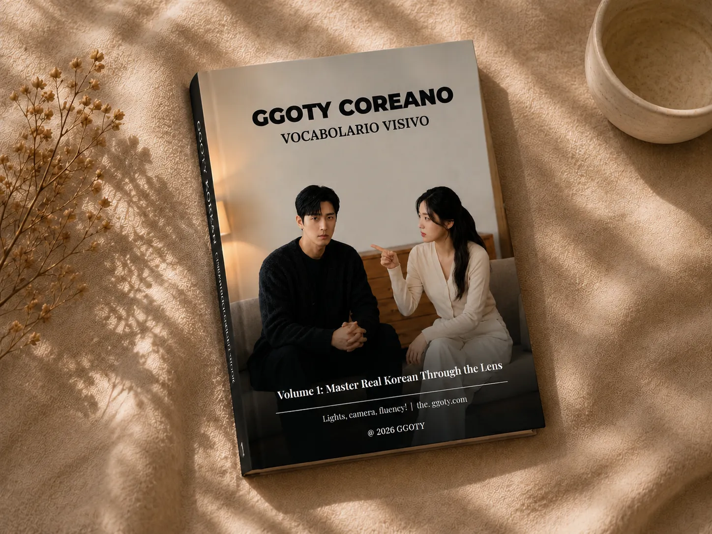 Libro di vocabolario visivo coreano di GGOTY